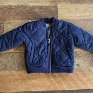 OshKosh Navy Quilted Coat
